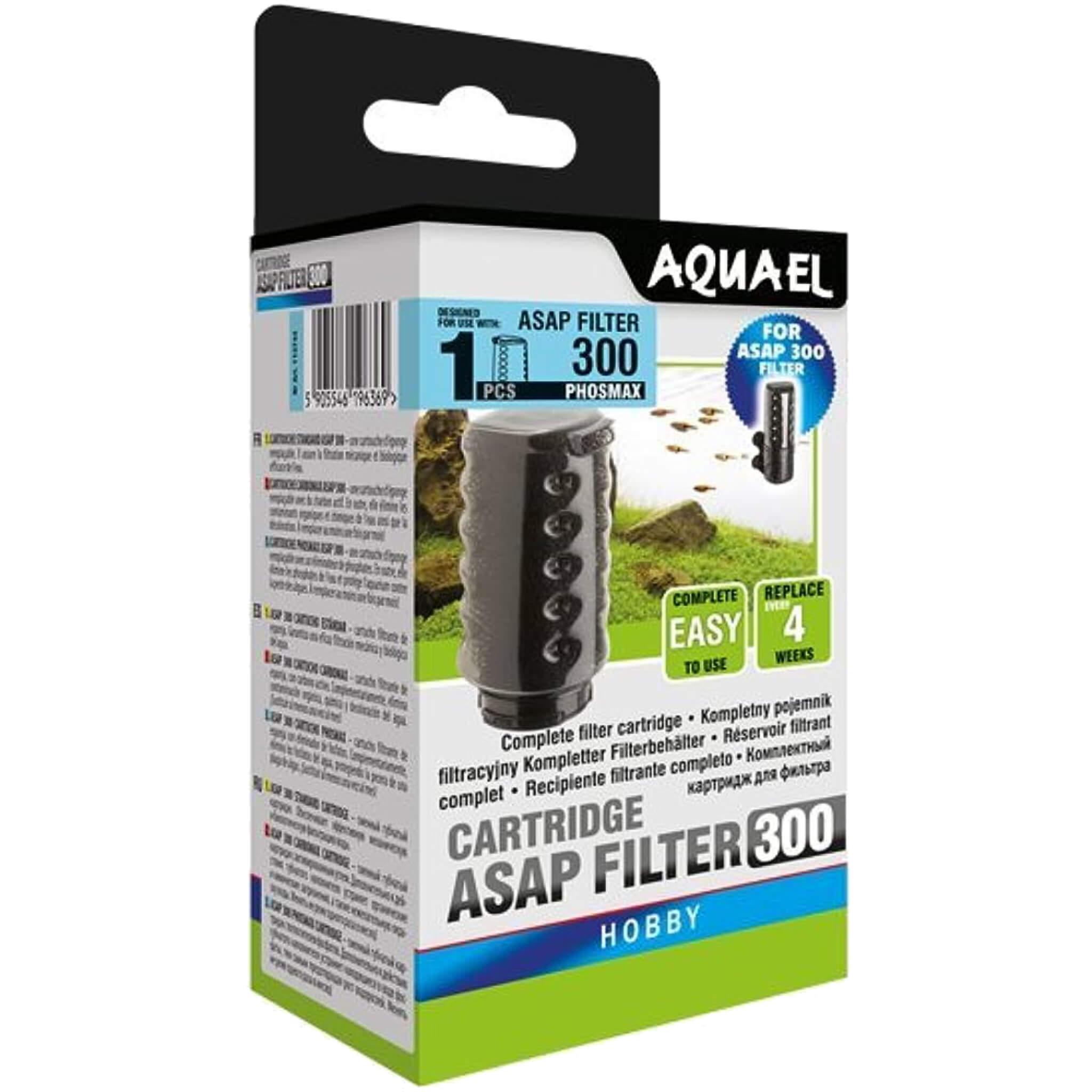 Aquael ASAP 300 filter tank with sponge - Phosmax