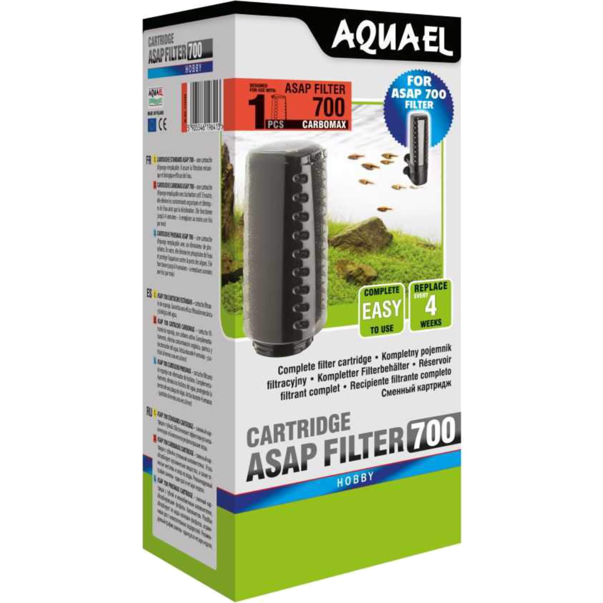 Aquael ASAP 700 filter tank with sponge - Carbomax