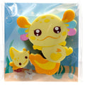 Axolotl Radiergummi 2er Set Gelb