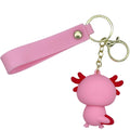 Axolotl Schlüsselanhänger Kawaii Rosa