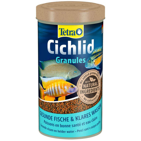 Tetra Cichlid Granulat Fischfutter 500 ml